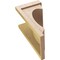 Ekena Millwork 11"W x 11"D x 22"H Wide Emerson Rough Cedar Woodgrain TimberThane Corbel, Primed Tan CORUR11X11X22EMRRCPR - alternate 4